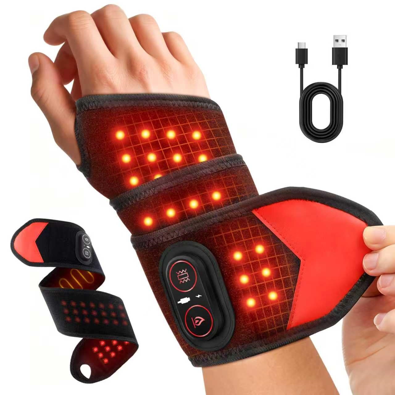 Wrist Wraps - Faja Terapéutica Portátil de Luz Roja