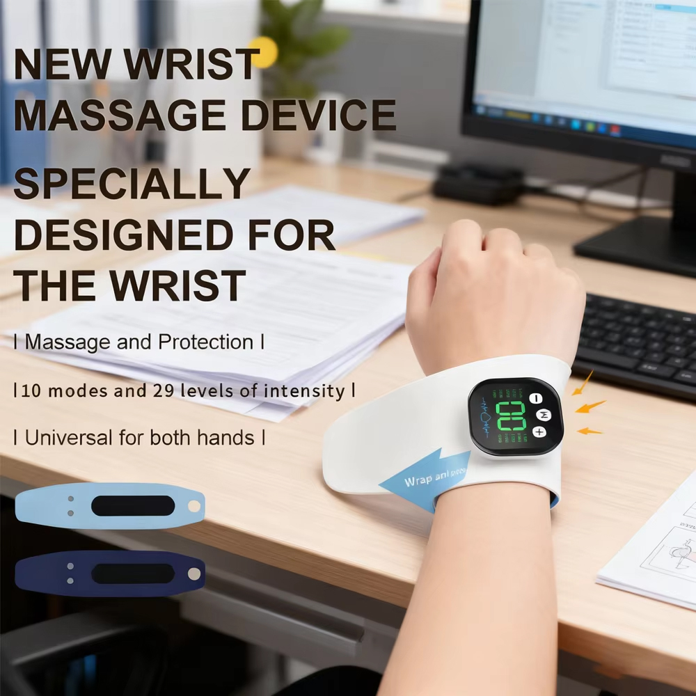 Wrist Wraps - Masajeador de muñeca de mano eléctrico