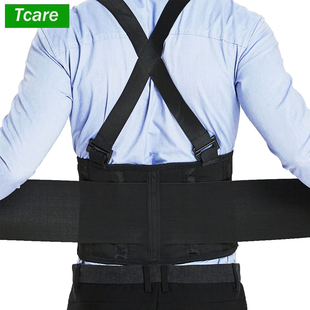 Crossfit Belt - Cinturón de soporte de cintura ajustable,