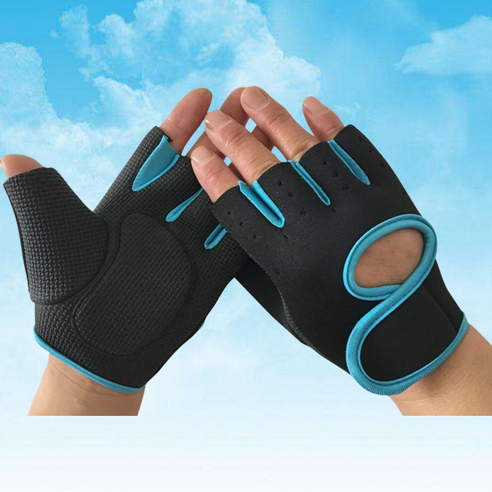 Guantes de ciclismo de medio d - Weightlifting Gloves reseña y precio