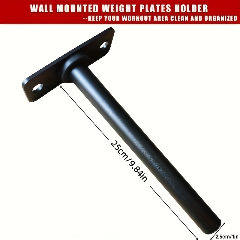 Soporte de pared para discos d - Gymnastic Ring reseña y precio