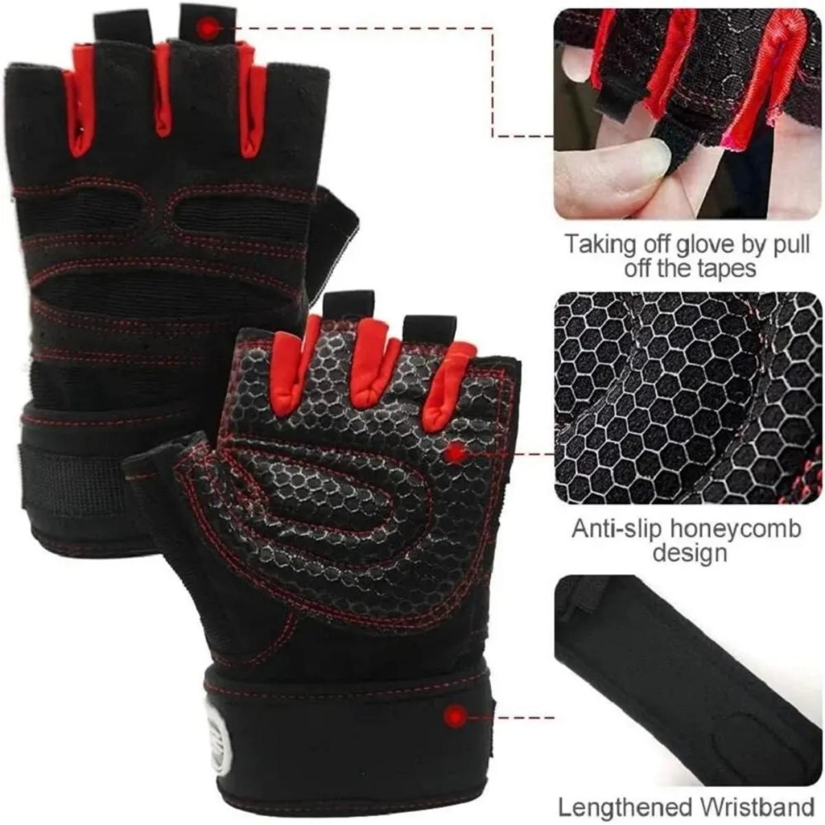 Guantes de Gimnasio para Hombr - Weightlifting Gloves reseña y precio