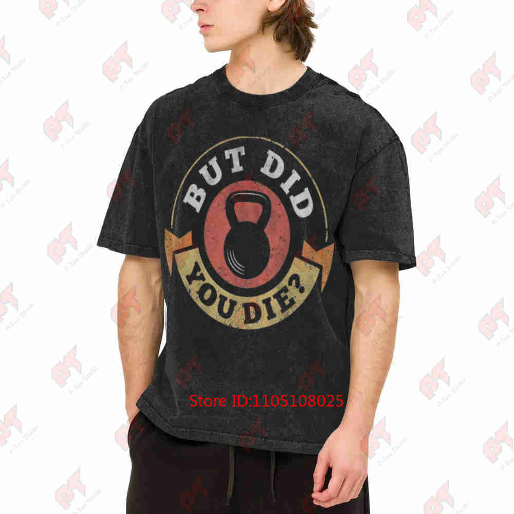 Pero, ¿murió? Camiseta diverti - Kettlebell reseña y precio