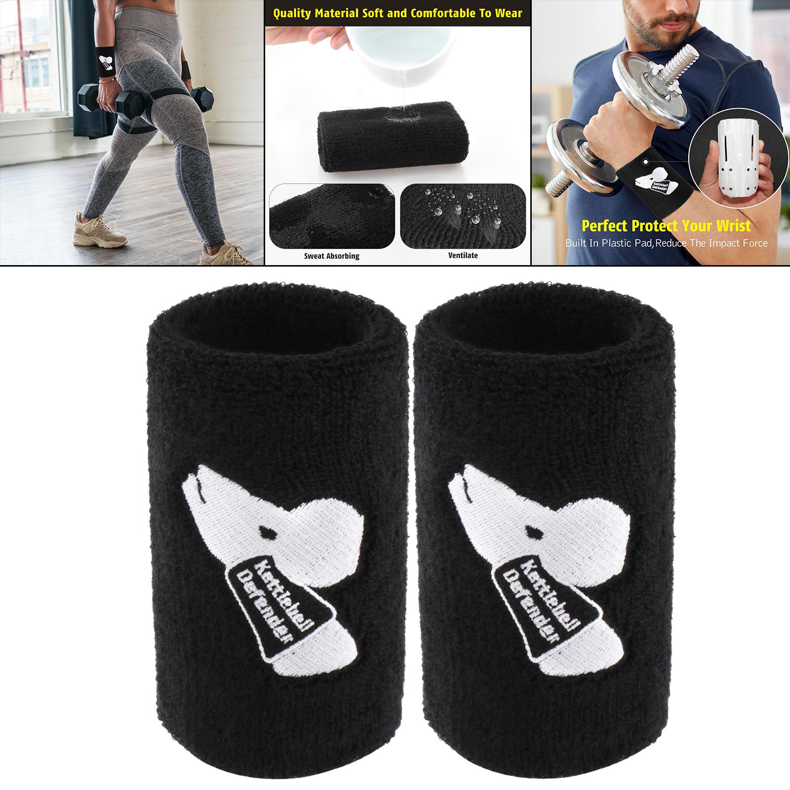 2 protectores de muñeca ventil - Kettlebell reseña y precio